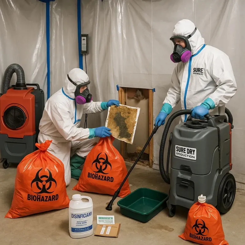 Contaminated Water Handling Protocols process in Dighton, MA