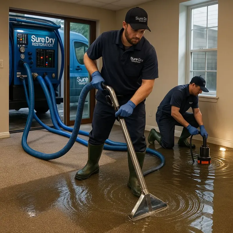 Water Extraction and Removal process in Dighton, MA